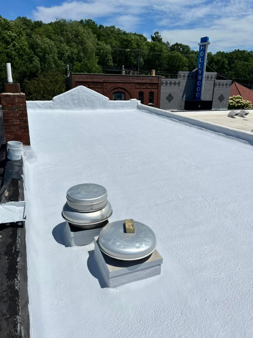 Commercial roofing project completed by Bothun Roofing & Coatings